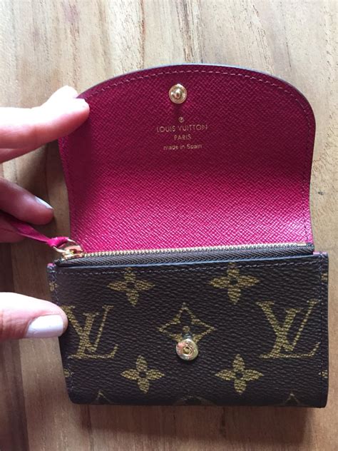 lv rosalie wallet|rosalie coin purse louis vuitton.